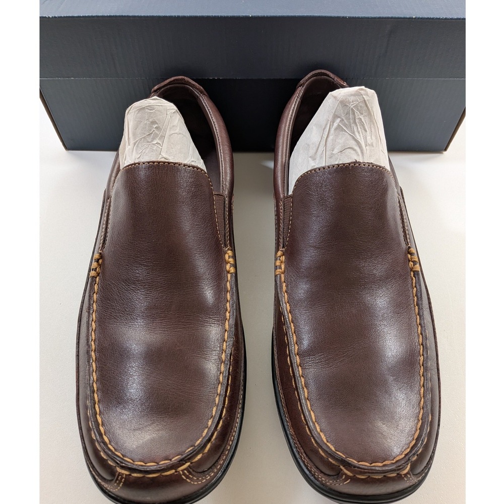 Cole Haan Tucker Venetian Brown Leather Slip On Loafers C04059 Mens 8.5 M